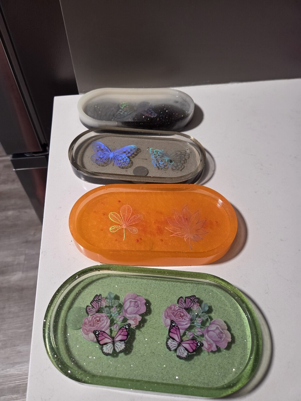Handcrafted Epoxy Resin Trinket Tray